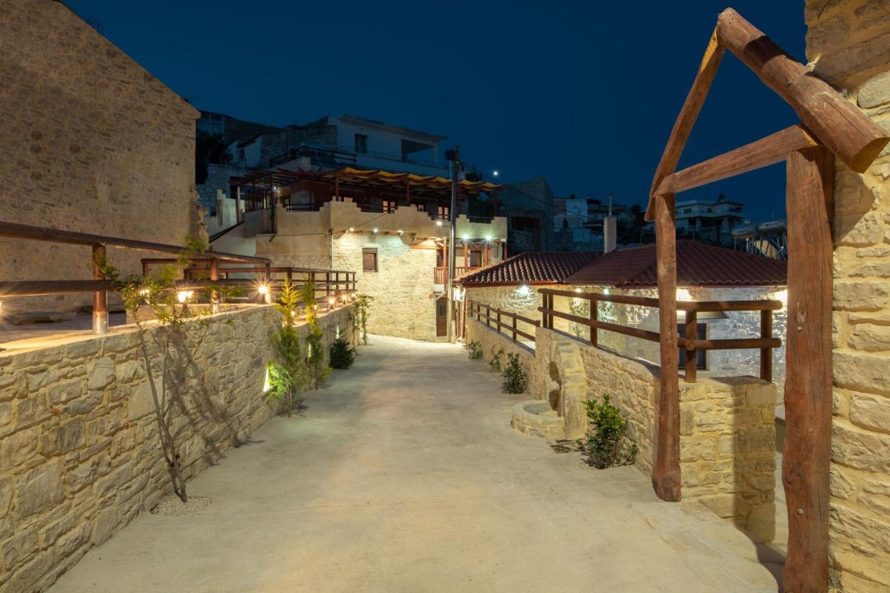 Draganigo Luxury Stone Houses 40 Min From Matala Ano Moulia Eksteriør billede