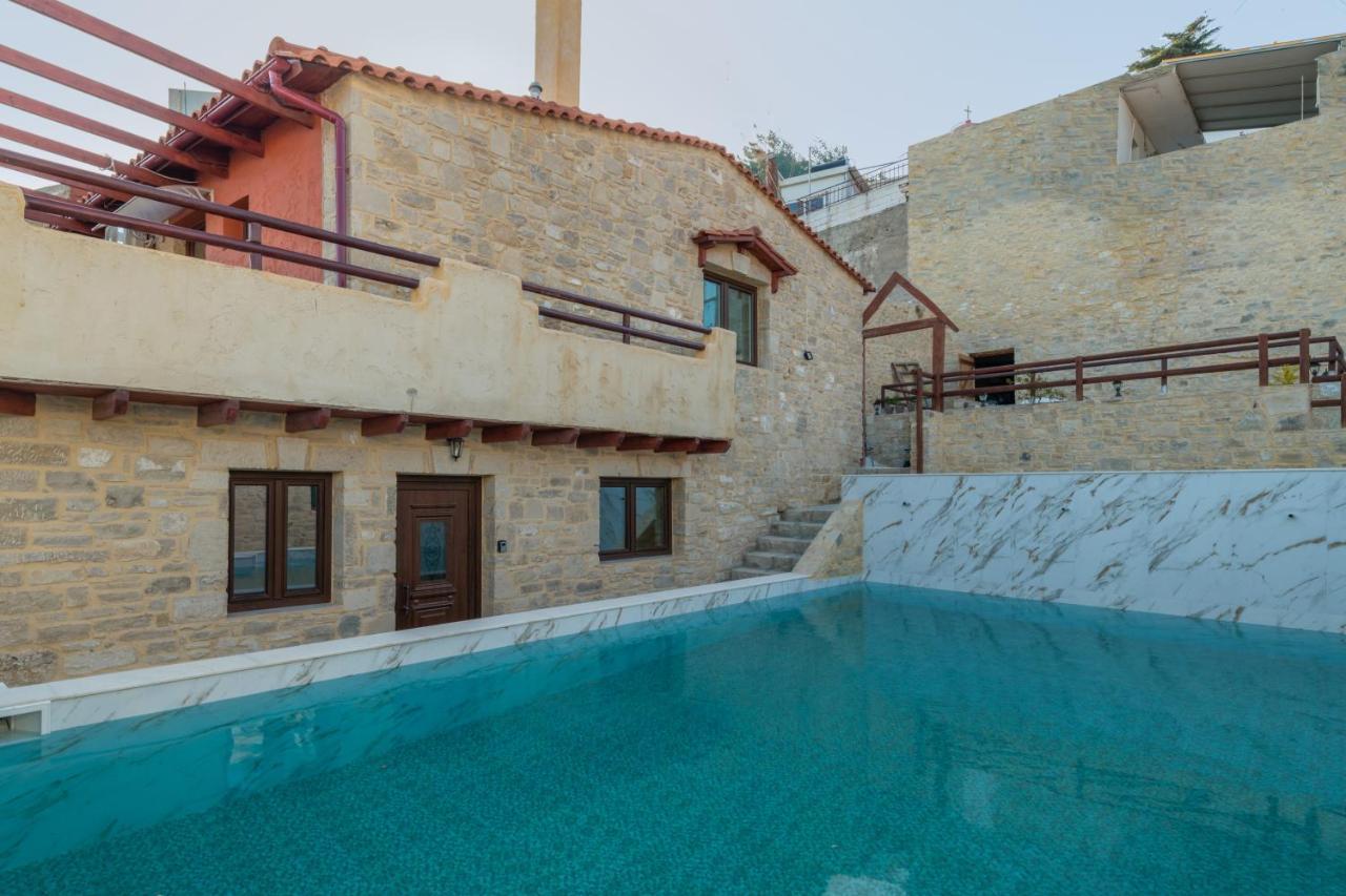 Draganigo Luxury Stone Houses 40 Min From Matala Ano Moulia Eksteriør billede