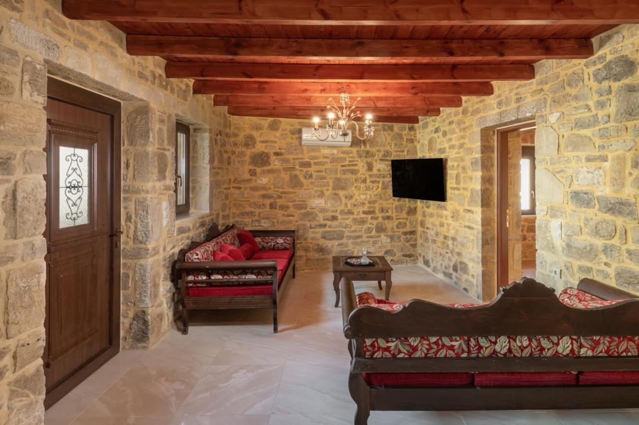 Draganigo Luxury Stone Houses 40 Min From Matala Ano Moulia Eksteriør billede