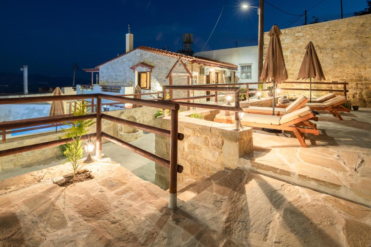 Draganigo Luxury Stone Houses 40 Min From Matala Ano Moulia Eksteriør billede