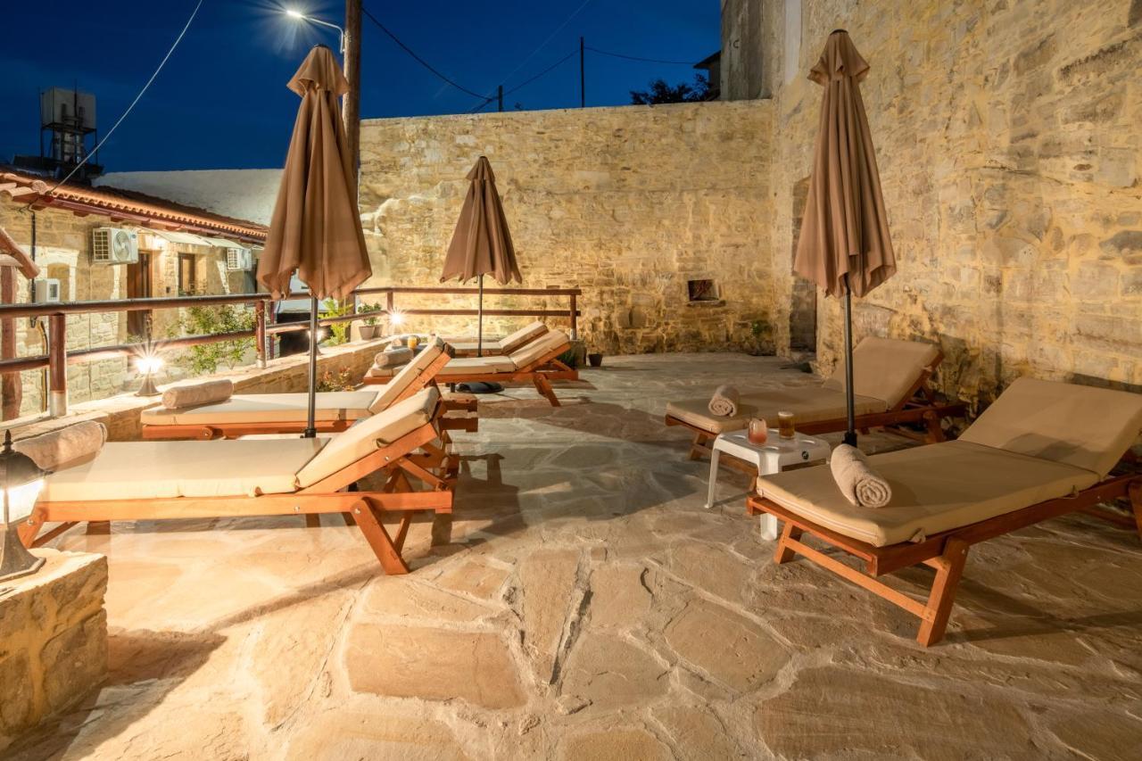 Draganigo Luxury Stone Houses 40 Min From Matala Ano Moulia Eksteriør billede