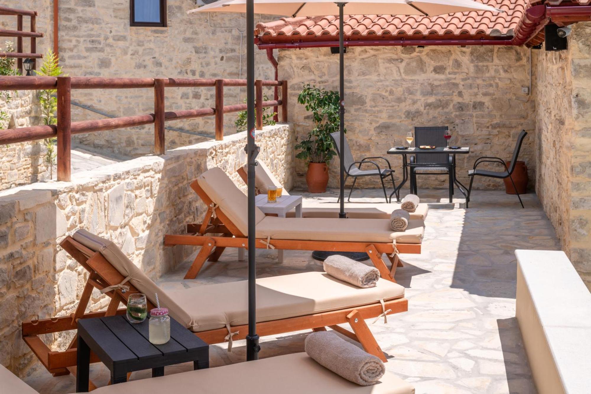 Draganigo Luxury Stone Houses 40 Min From Matala Ano Moulia Eksteriør billede