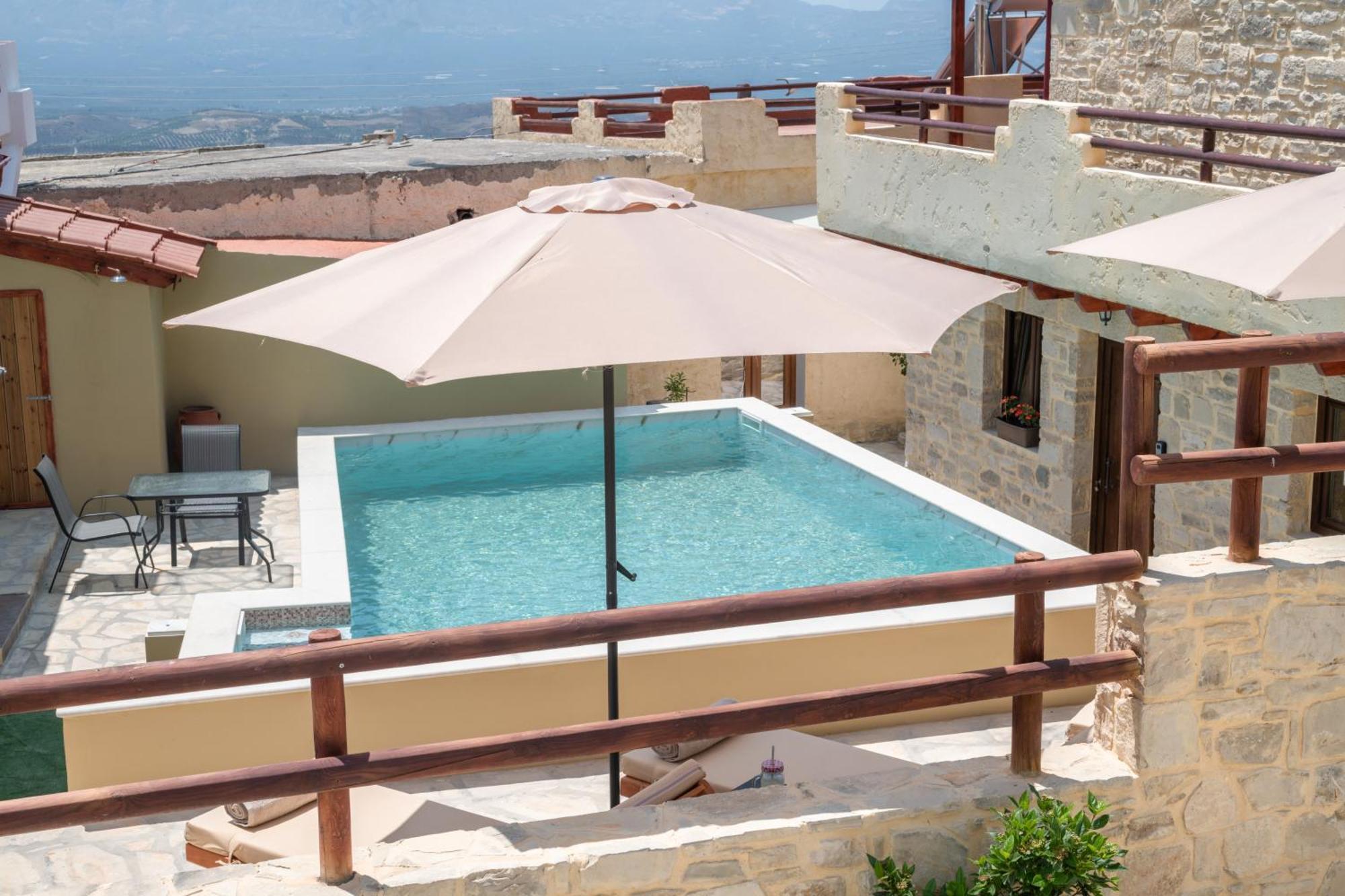 Draganigo Luxury Stone Houses 40 Min From Matala Ano Moulia Eksteriør billede